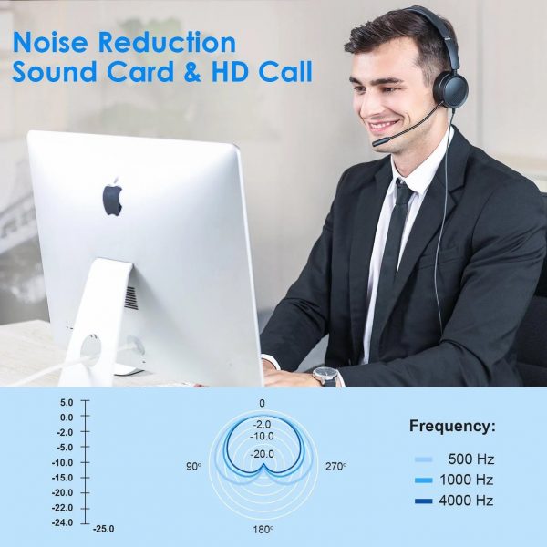 New Bee H360 USB Computer Headset - Image 3