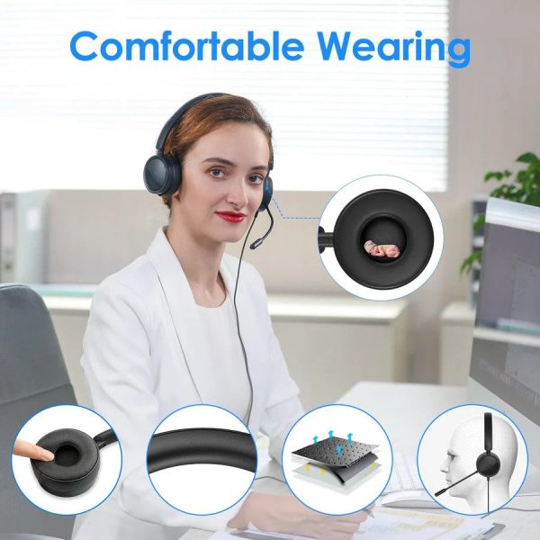 New Bee H360 USB Computer Headset - Image 6